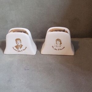 1960s Kennedy Salt & Pepper Collectors Favorite. These Were My Nanas.
